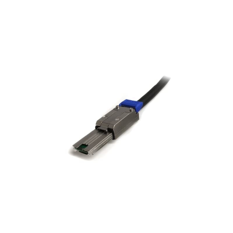 com 2m External Mini SAS Cable Serial Attached SCSI SFF8088 to SFF8088 2x SFF8088 M 2 meter Black ISAS88882