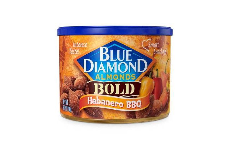 Blue Diamond Almonds Bold Habanero Bbq - 6oz