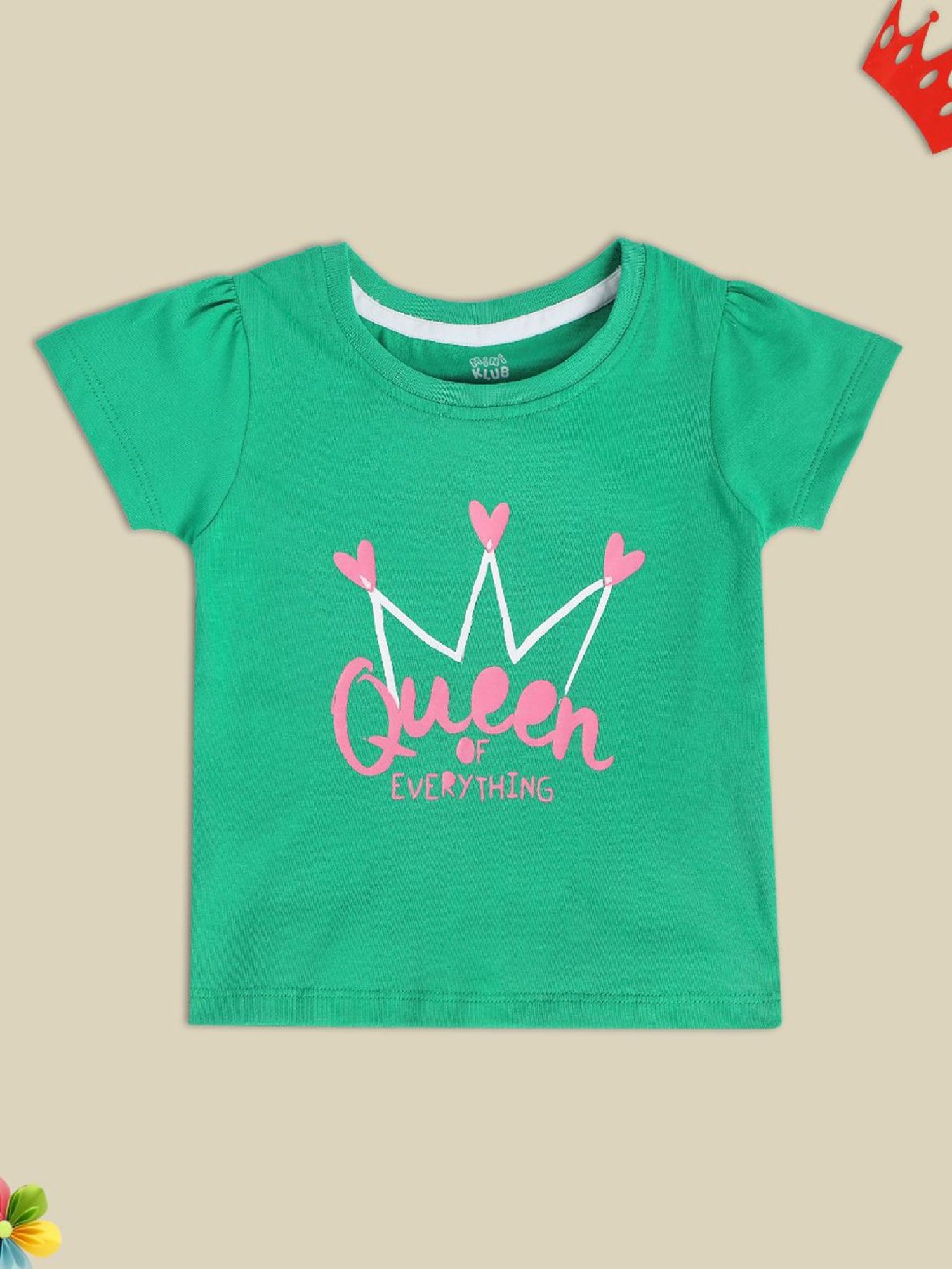 Bodycare Kids Violet Embellished T-Shirt