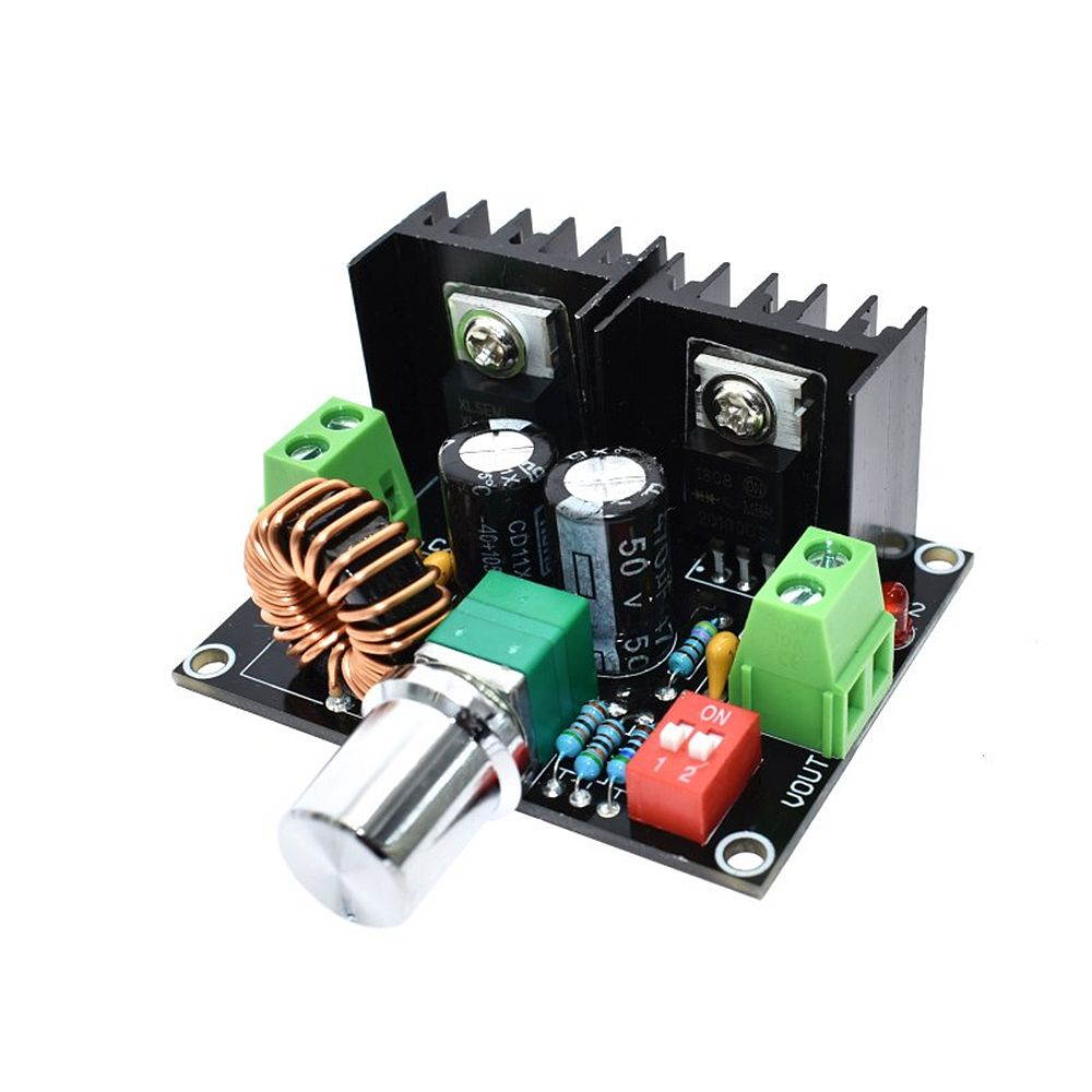 3pcs VHM-141 8A 200W DC-DC Step Down Module Buck Converter XL4016 PWM Adjustable 4-40V to 1.25-36V Power Supply Board