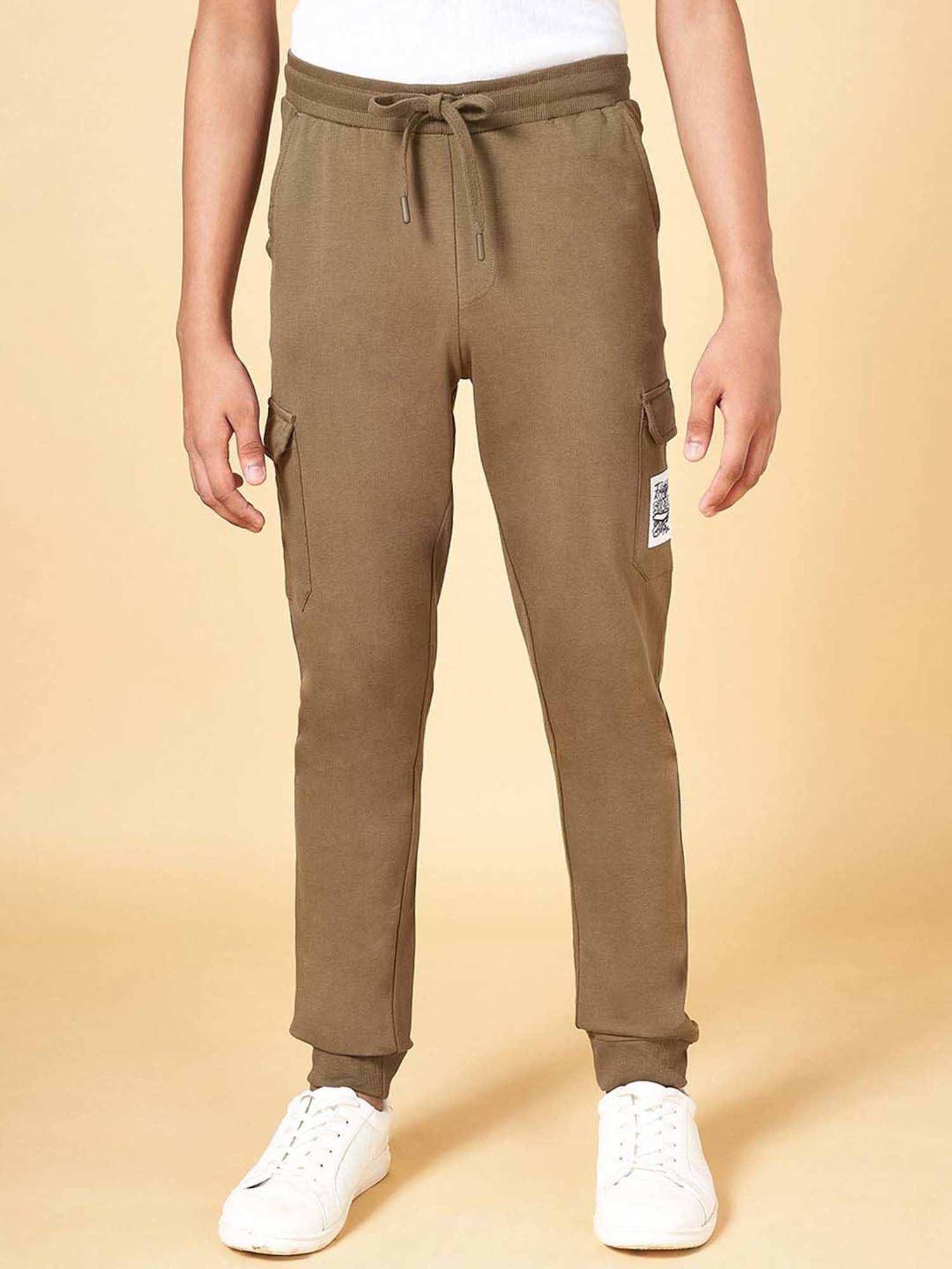 Todd N Teen Kids Navy Cotton Joggers