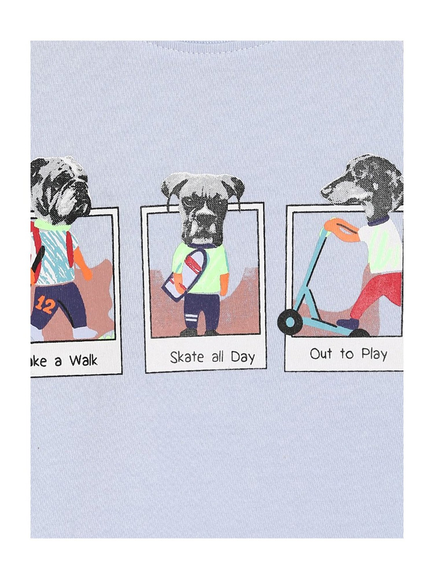 MINIKLUB Kids Lilac Printed T-Shirt