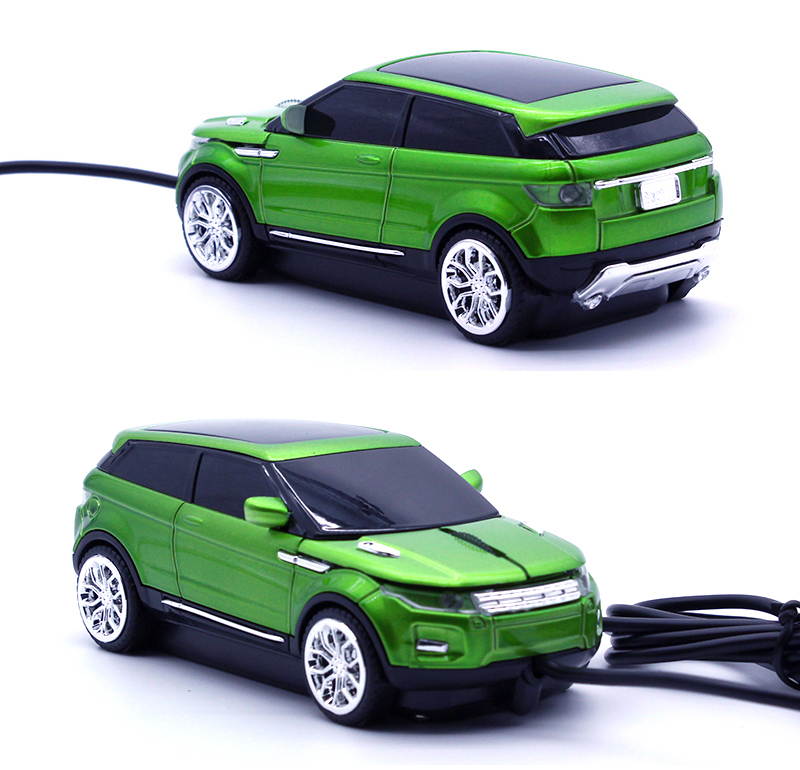 Limited Edition - Land Rover Range Evoque Racing Car Shape Wired Mouse Mice