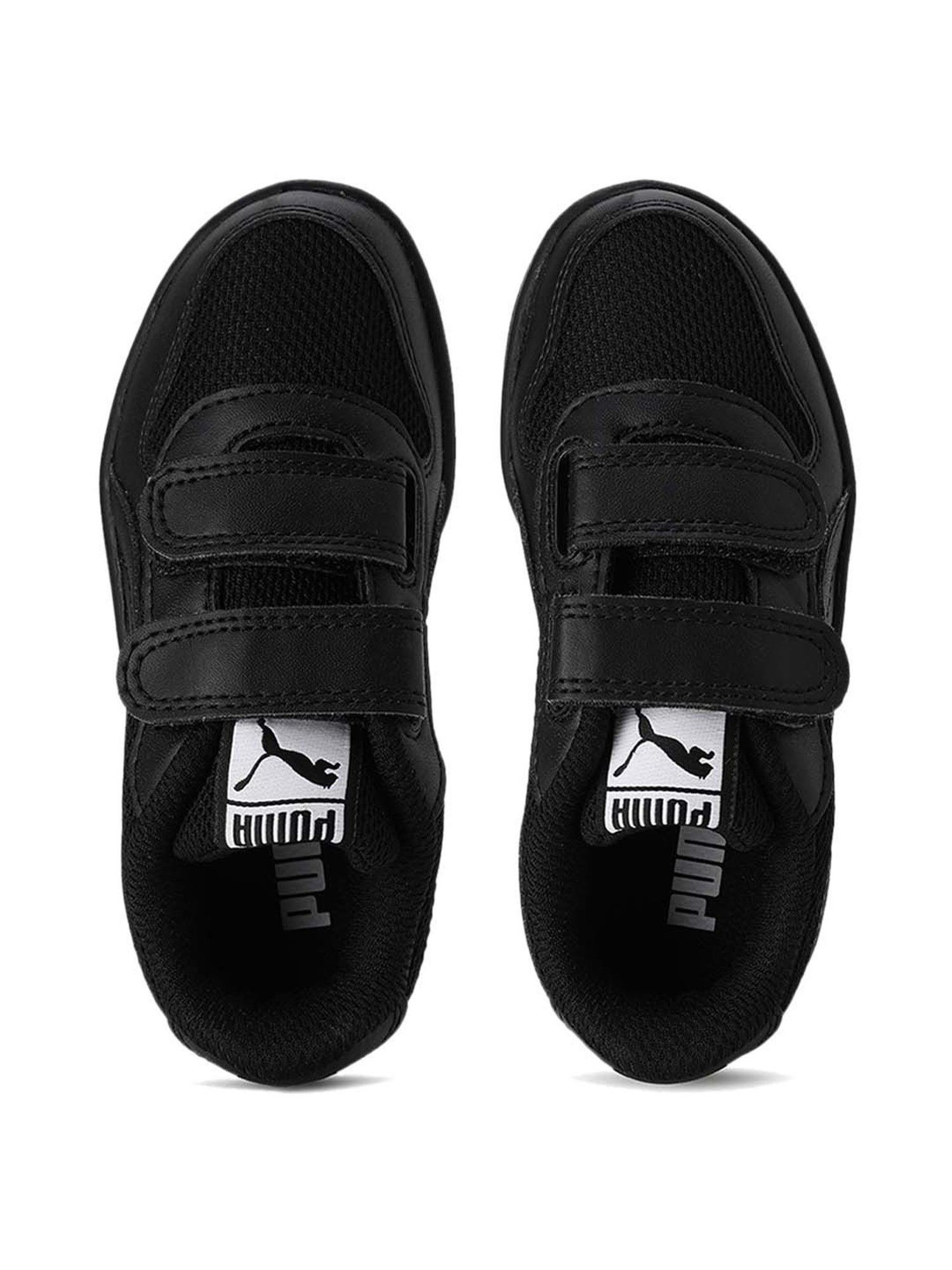 Puma Kids Punch INF Black Velcro Shoes