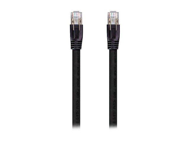 Cat 7 Ethernet Cable 100 ft LAN Cable Internet Network Cord for PS4, Xbox, Router, Modem, Gaming, White Flat Shielded 10 Gigabit RJ45 High Speed Computer Patch Wire.