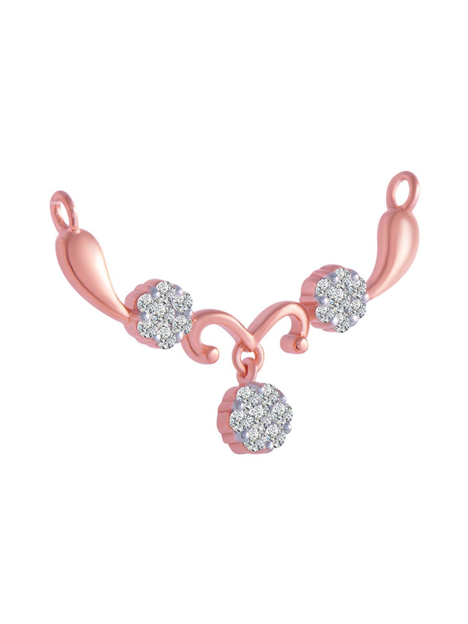 P.C. Chandra Jewellers 18 kt Gold & Diamond Pendant