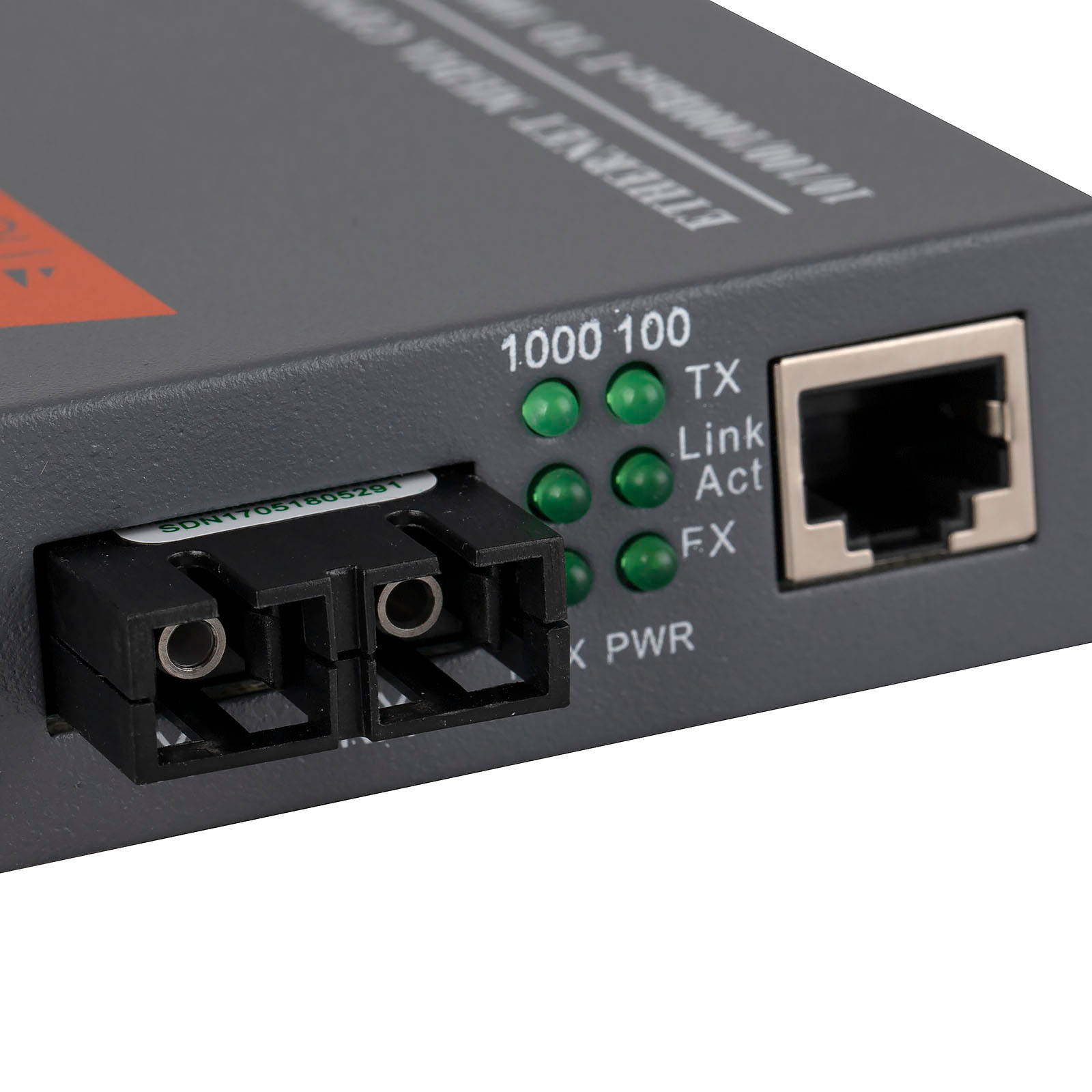 Gigabit LAN Network 1000Mbps to SC Duplex Fiber Optical Media Converter
