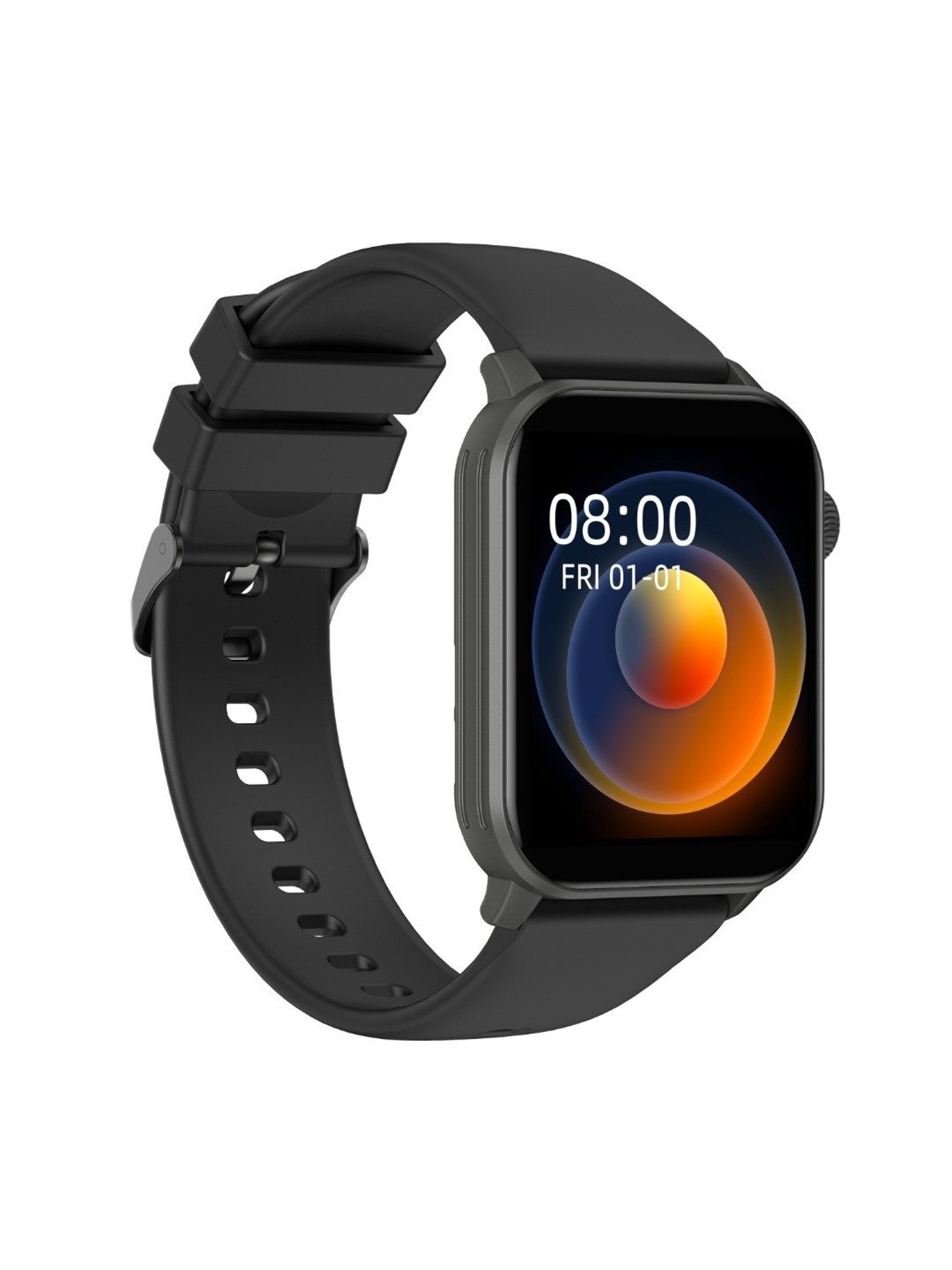 MINIX Spark BT Calling smartwatch with 1.69" HD Display, 330 mAh Battery, Extra Metal Strap, Black