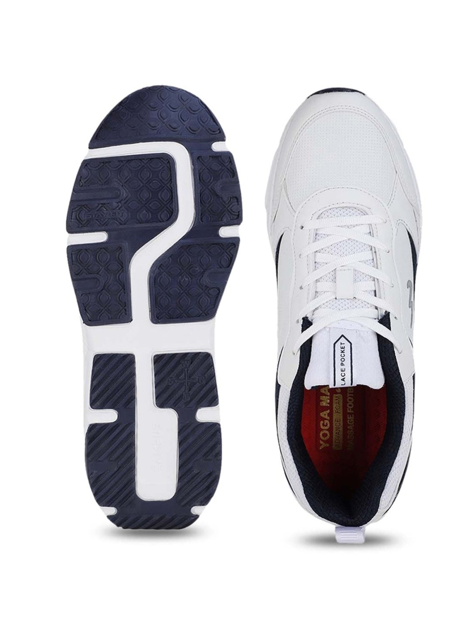 Campus Men's OG-14 White Casual Sneakers