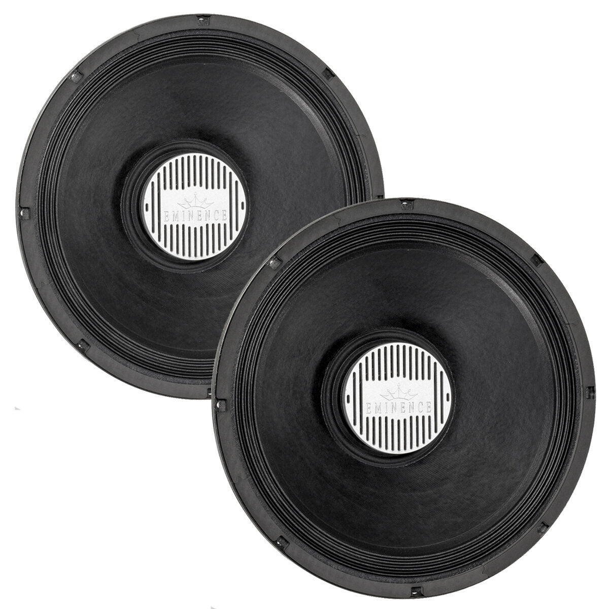 Pair Eminence Kilomax Pro-15A 15" Sub Woofer 8ohm 4"VC Replacement Speaker