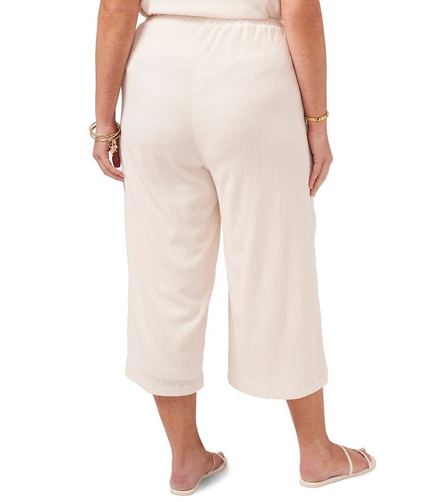 1. STATE Plus Size Cropped Drawstring Pants