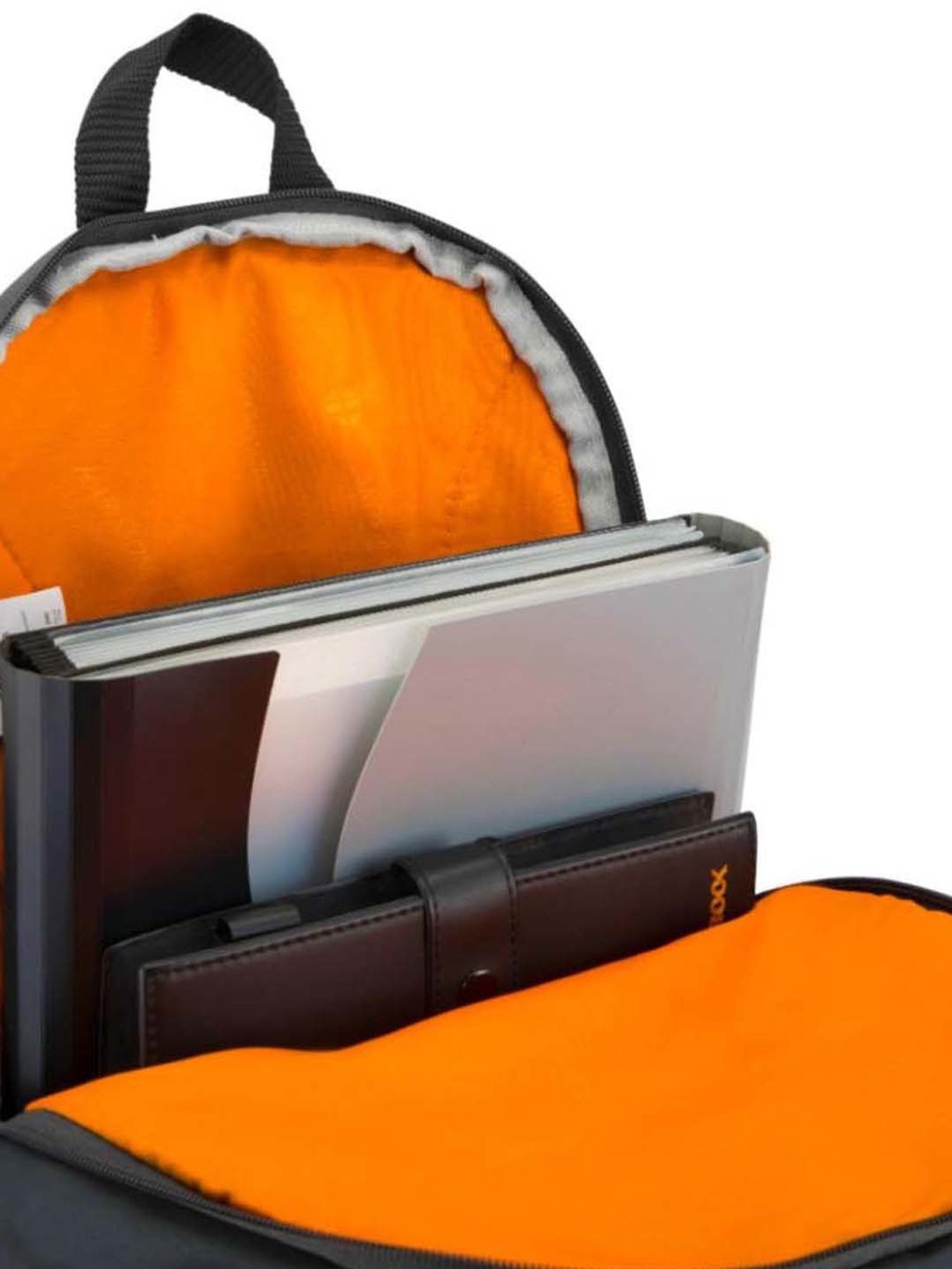 Harissons Zing Grey Polyester Solid Backpack - 27 Ltrs