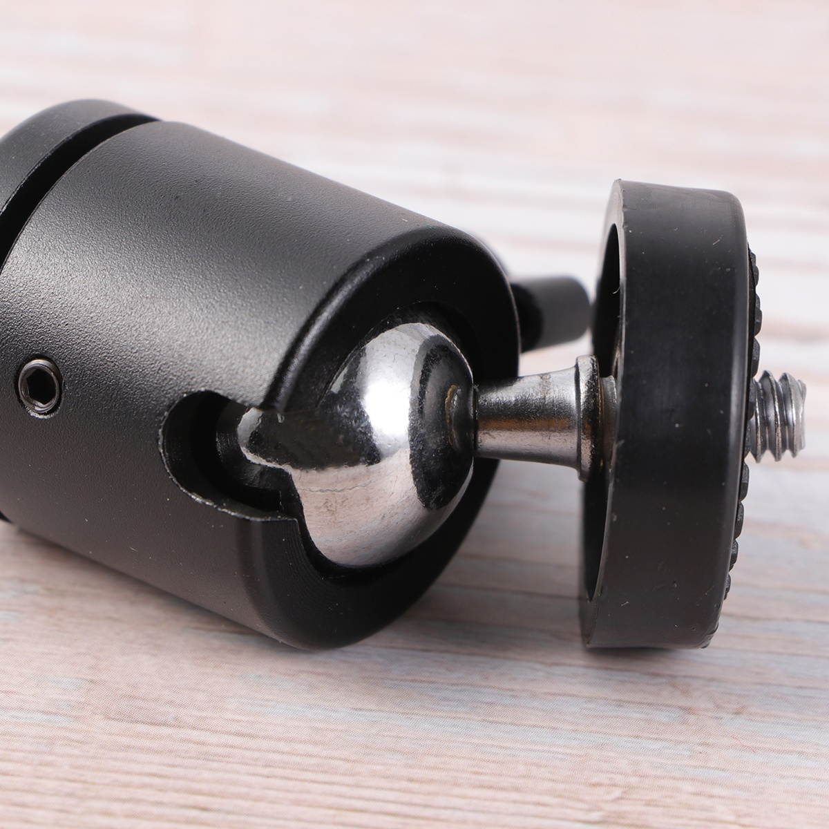 2 Pcs 360 Degrees Mini Tripod Head Tripod Ball Head 1/4" Threaded Camera Tripod Holder