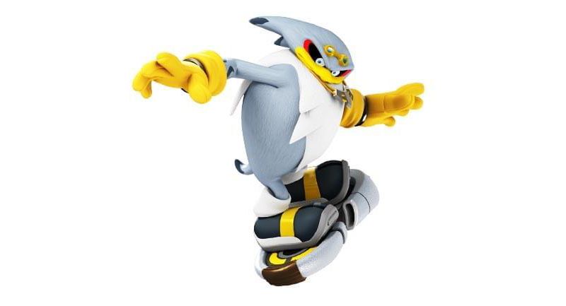 Zoofy International Sonic Free Riders Action Figure: Storm