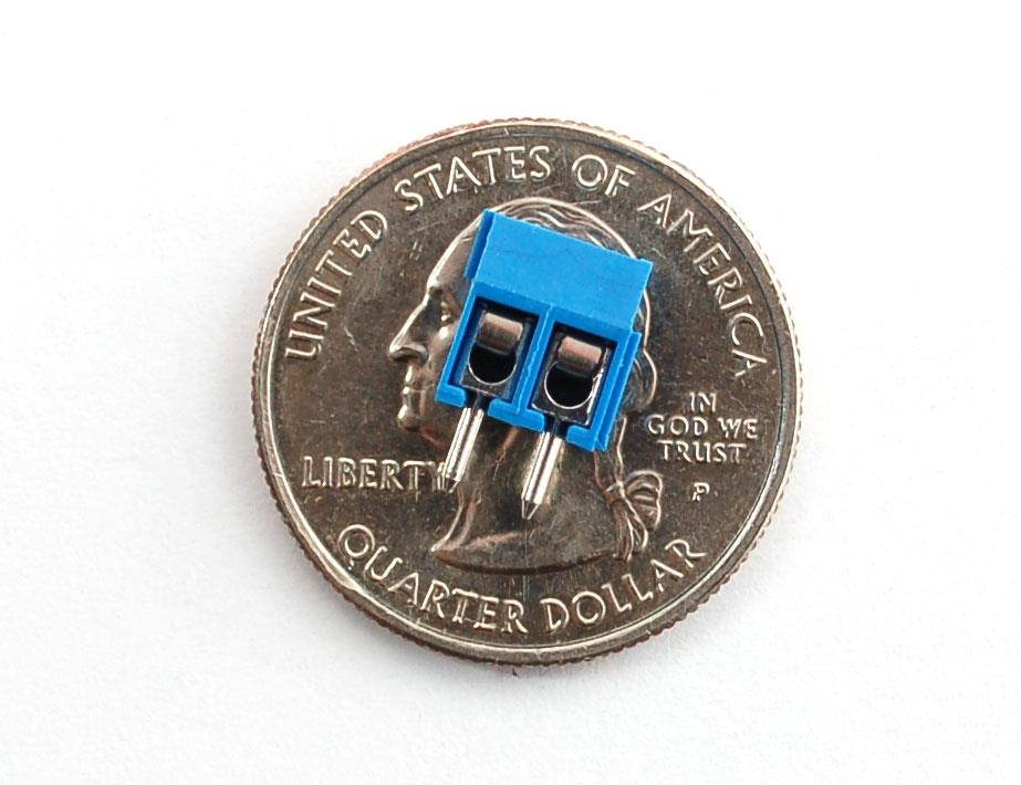 Terminal Block - 2-pin 3.5mm - pack of 5!