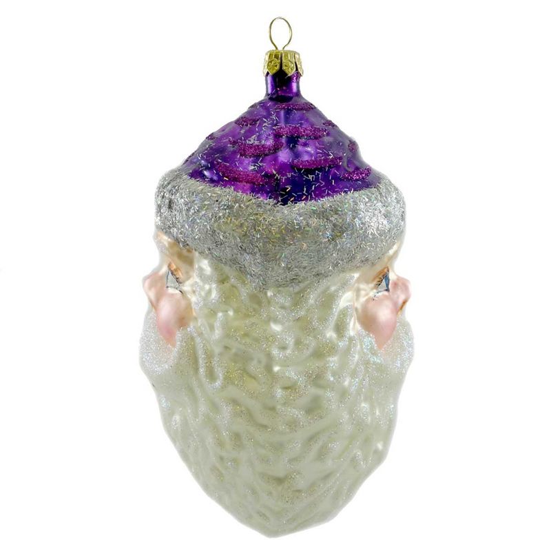 Larry Fraga Chubby Cheeks Ornament Christmas Santa  -  Tree Ornaments