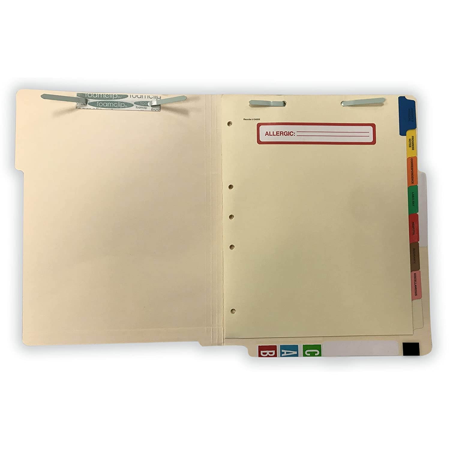 Tabbies A-Z Tabs Index Card Guides, (TAB54505)