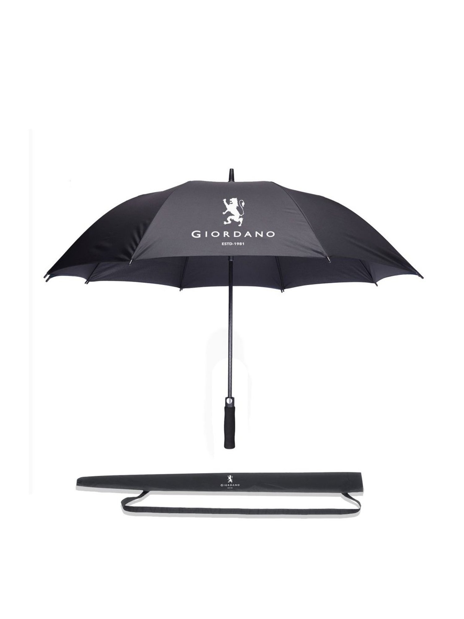 Giordano Automatic UV Protection Black Umbrella