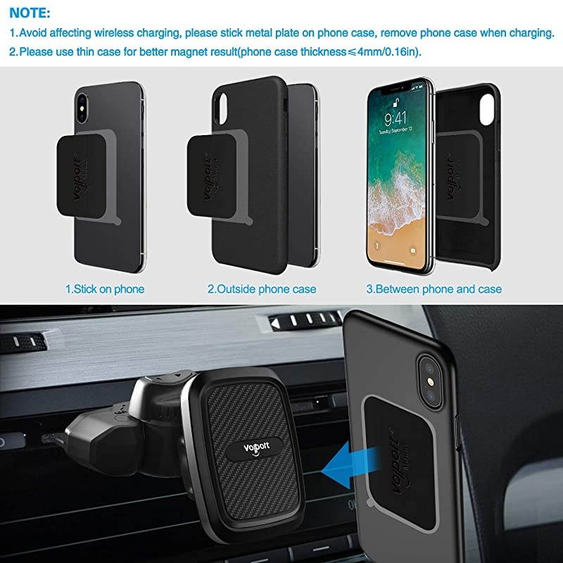 CD Slot Magnetic Phone Car Mount  Universal 360 Magnet CD Player Mount Cell Phone Holder for iPhone 11 Pro Max XS Max Xr iPad Samsung Galaxy S10+ Mini Tablets GPS and Android Smartphone