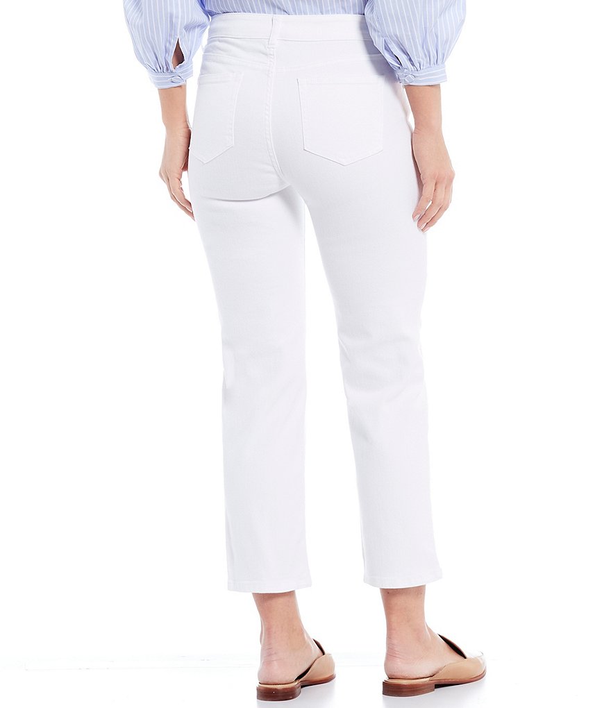 Gibson & Latimer Straight Leg Cropped Jeans