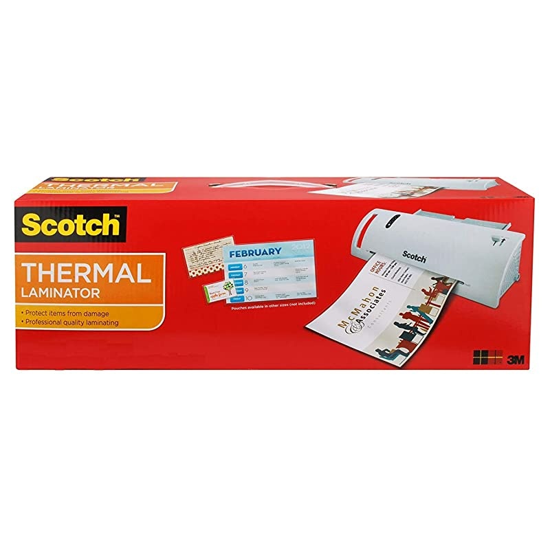 Thermal Laminator Combo Pack Includes 2 Pouches