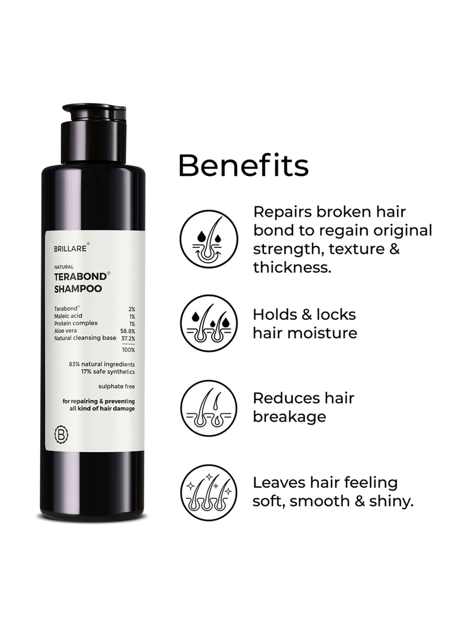 Brillare Terabond Shampoo - 200 ml