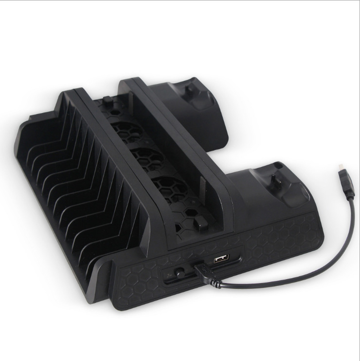 Multi In One Charging Base Bracket Controller Seat Charging Cooling Fan Disc Rack TP4-882 for PS4 SLIM PRO