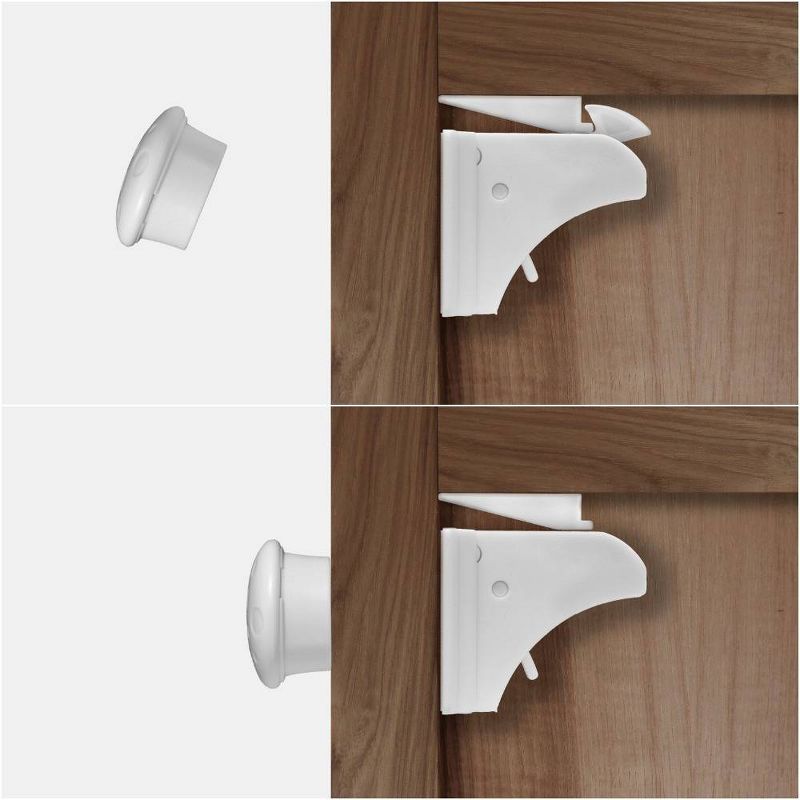 Jool Baby Magnetic Cabinet Locks - 4ct