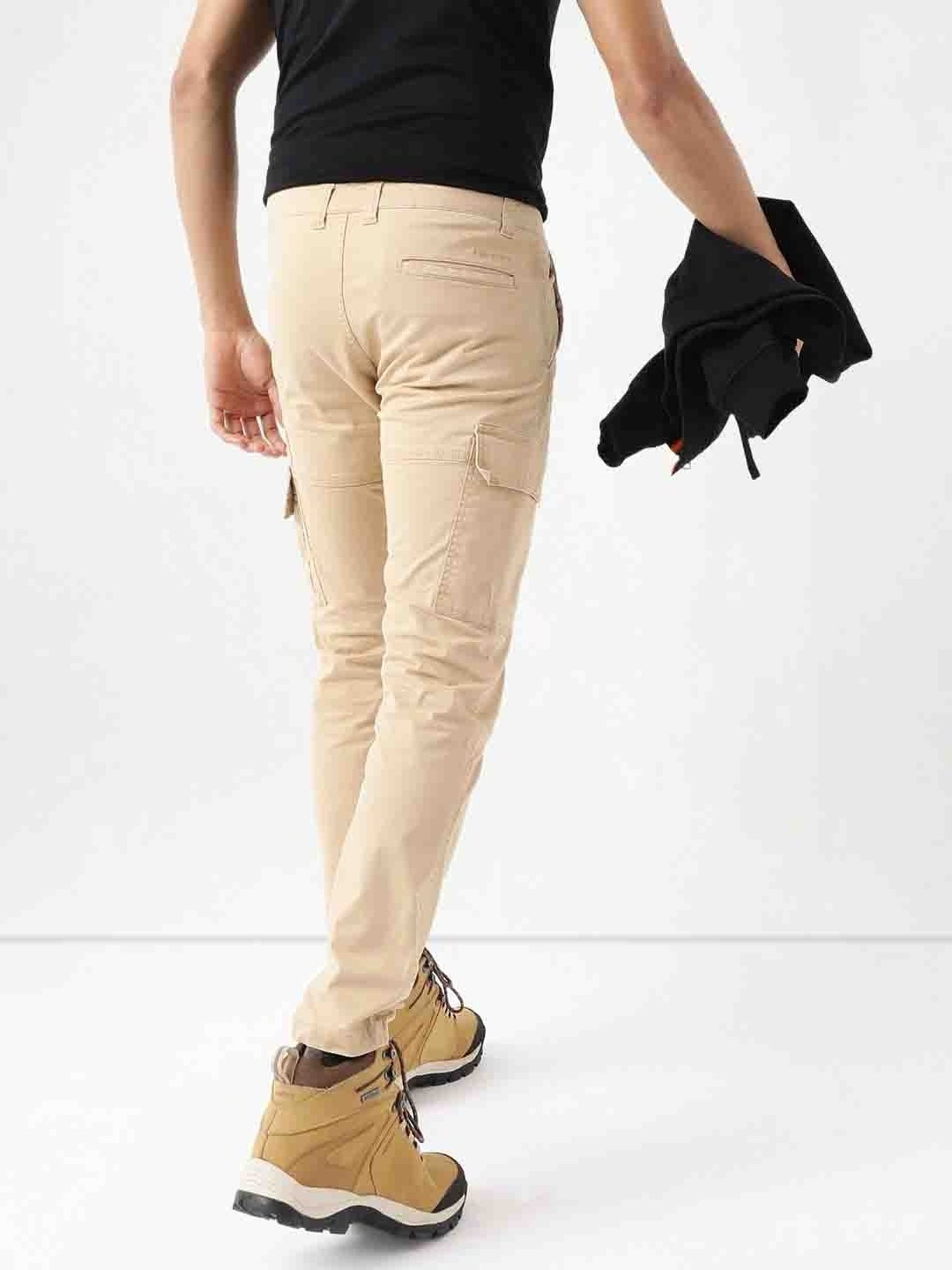 Wildcraft Khaki Regular Fit Cargos