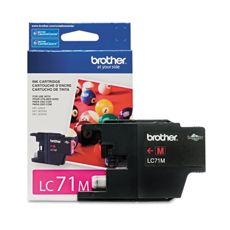 Brother LC71M Innobella Ink Magenta 