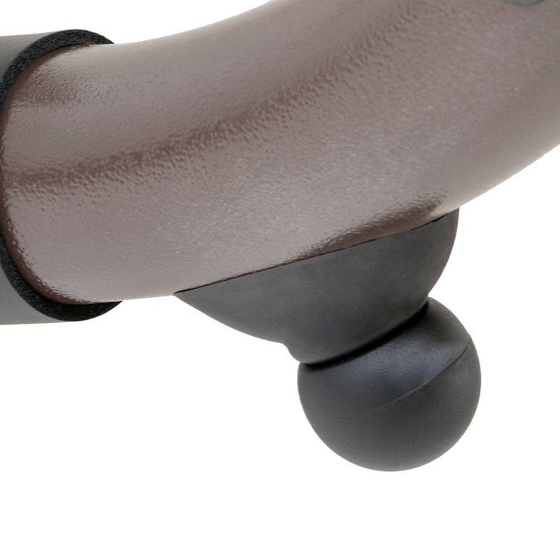 Outdoor Double Chaise Lounge Chair Rocking Daybed & Sunlounger with Canopy - Brown - Crestlive Products