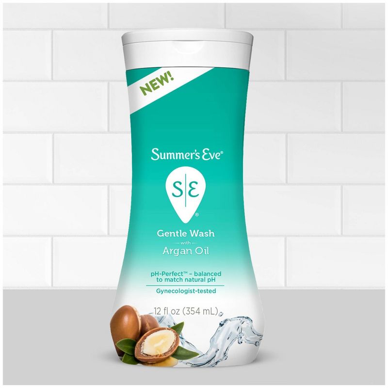Summer's Eve Gentle Wash with Argan Oil - 12 fl oz