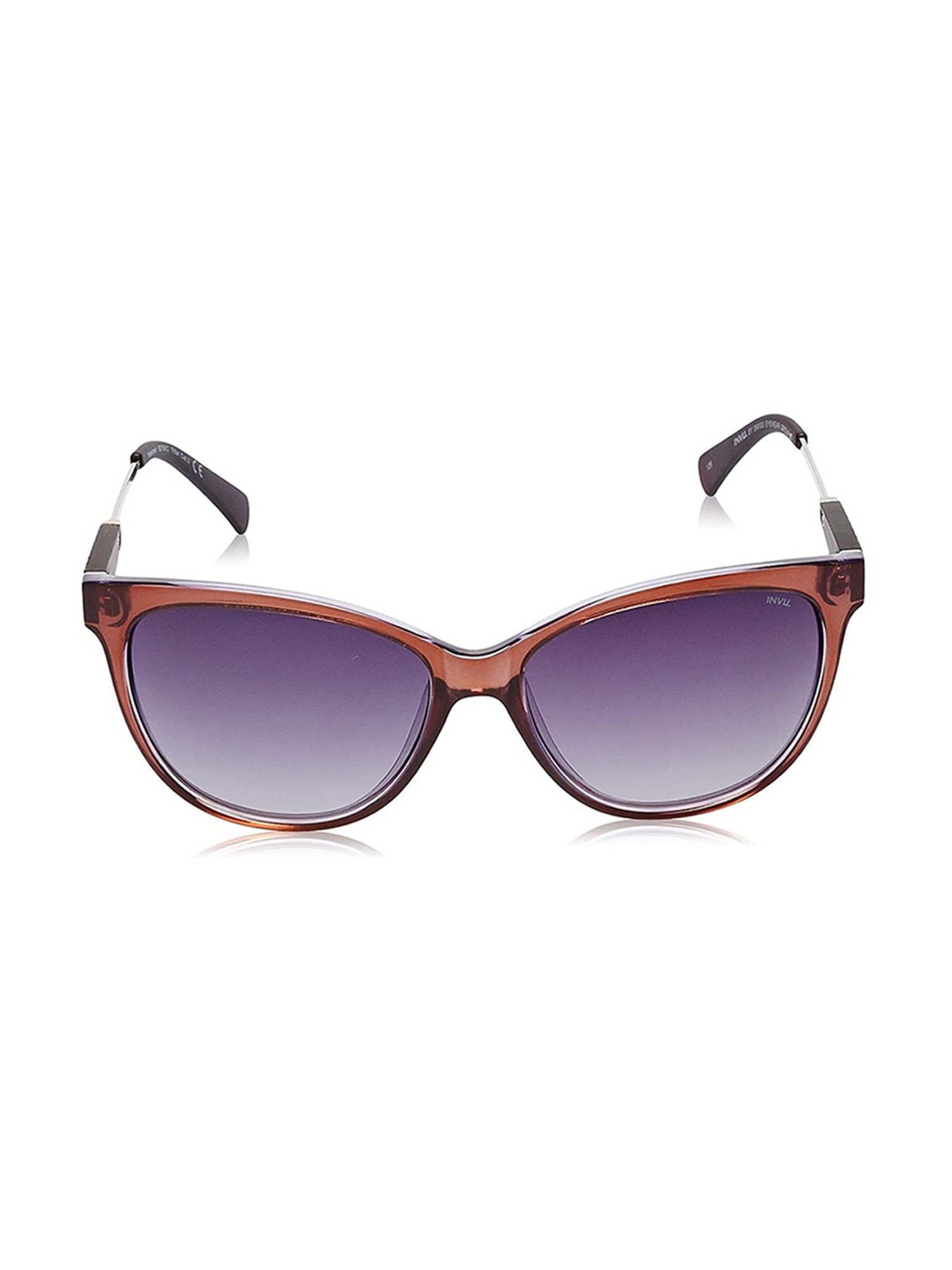 INVU Purple Rectangular UV Protection Sunglasses for Women
