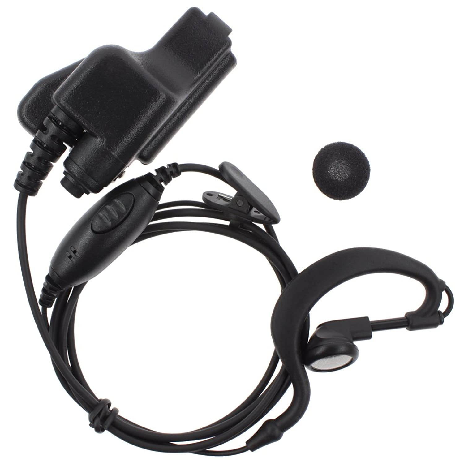 AOER PTT MIC Earpiece for Motorola Radio GP9000 GP1200 MTS2000 XTS3000 XTS3500 XTS5000 MT1500 MT2000