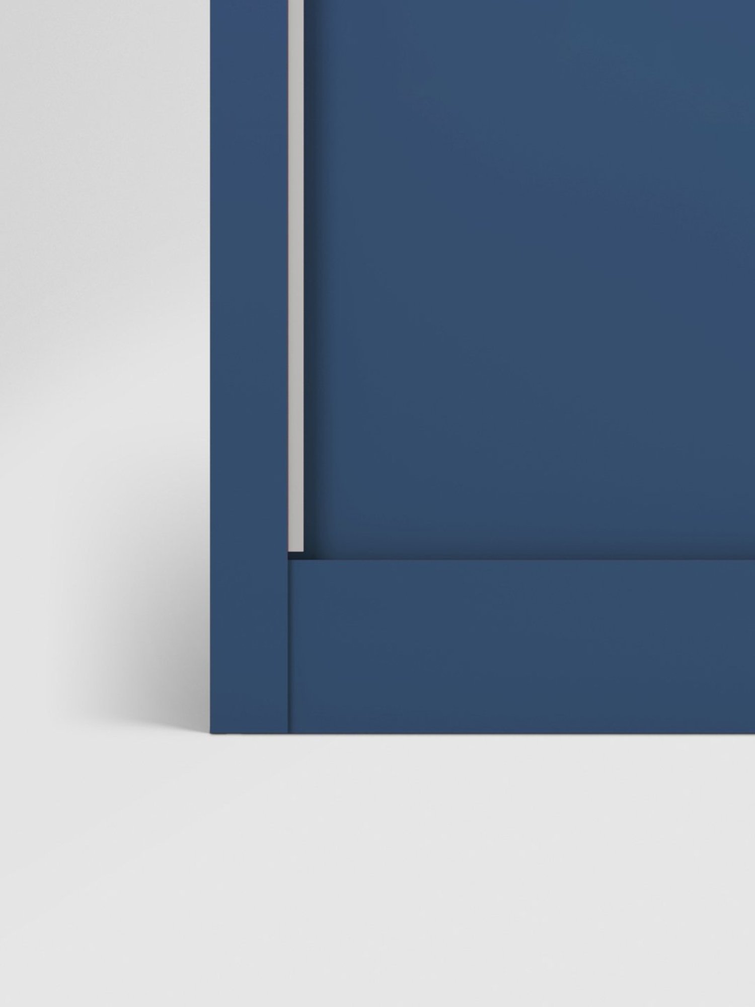 Godrej Interio Slide N Store Pro 2-Door Steel Wardrobe, Phiroja Blue (1-Year Warranty, 1 Drawer)