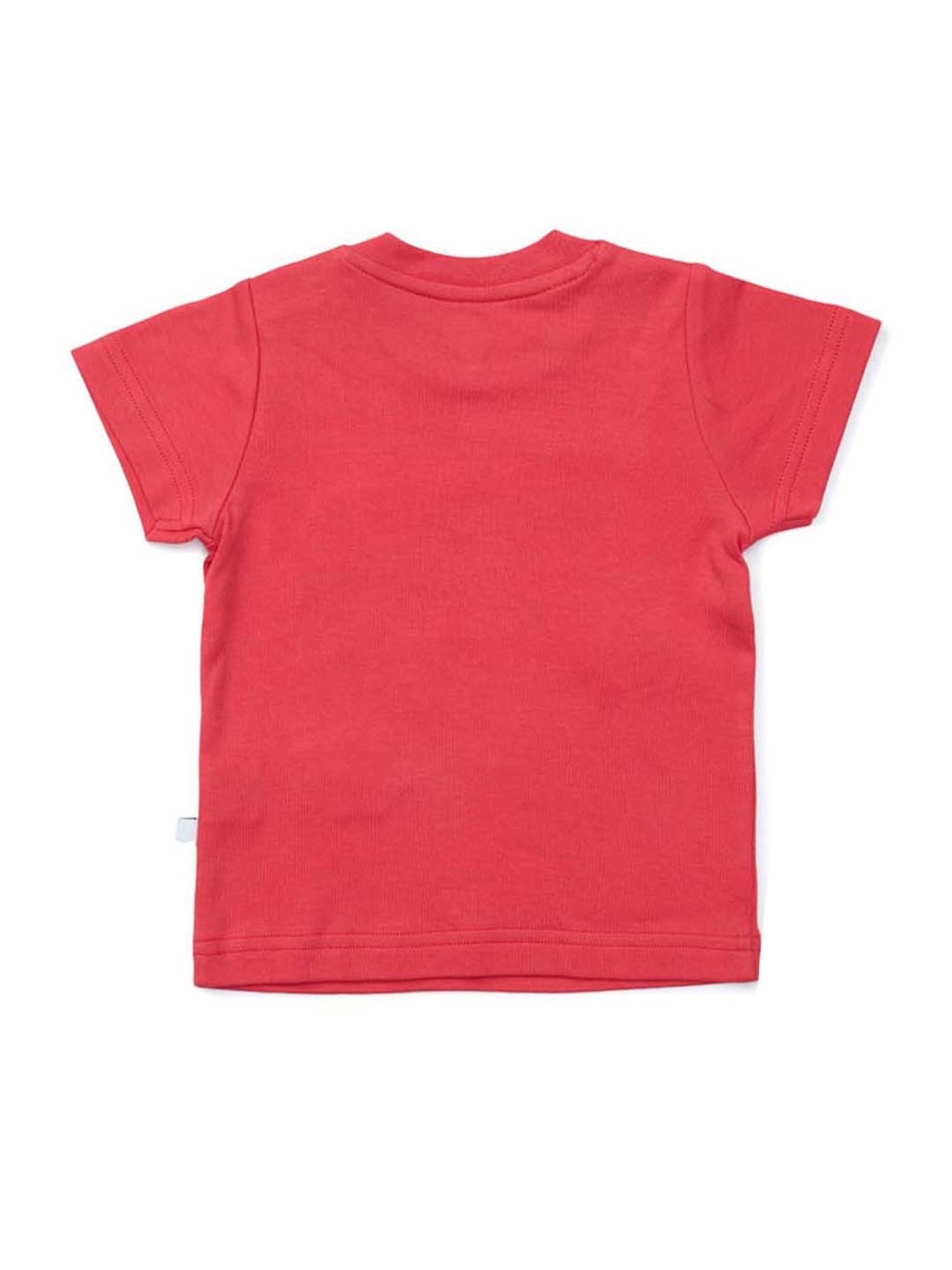 Pranava Kids Yellow & Red Printed T-Shirt (Pack of 2)