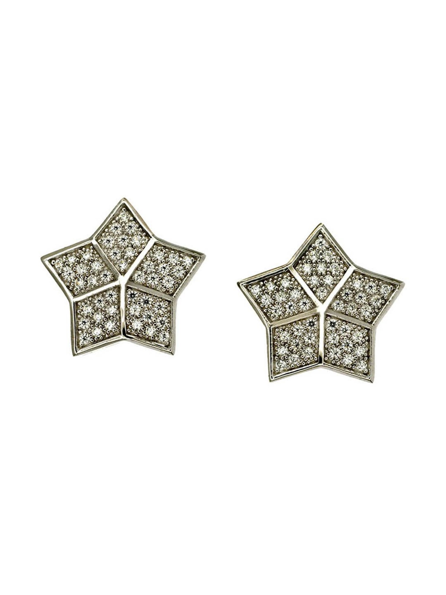 The Real Effect London Classic Collection 800 Silver Earrings for Women