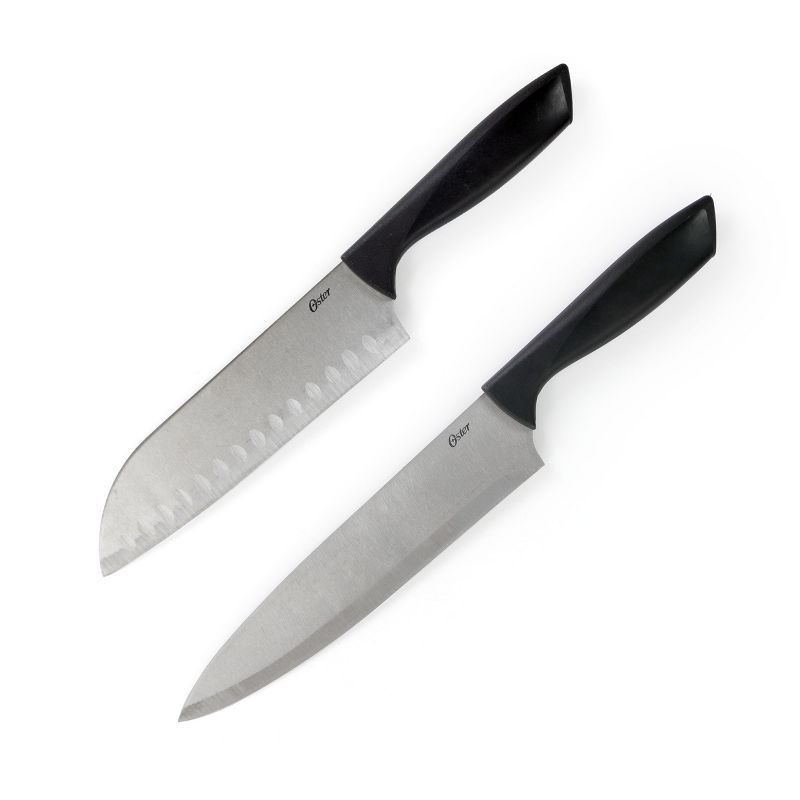 Gibson Home Westminster 23 Piece Carbon Stainless Steel Cutlery Set in Black with Kitchen Tools