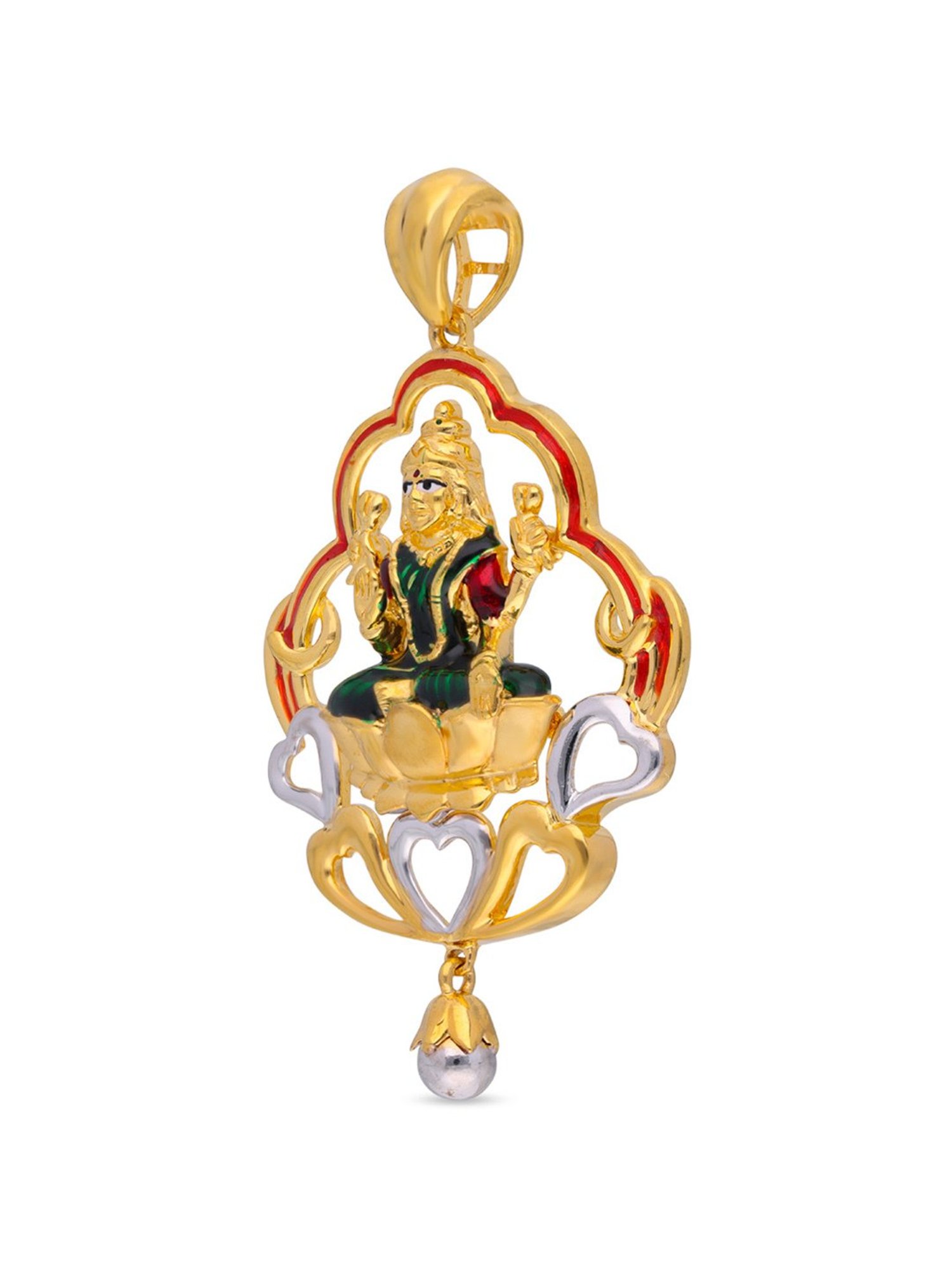 Joyalukkas 22k Love Embrace Gold Pendant
