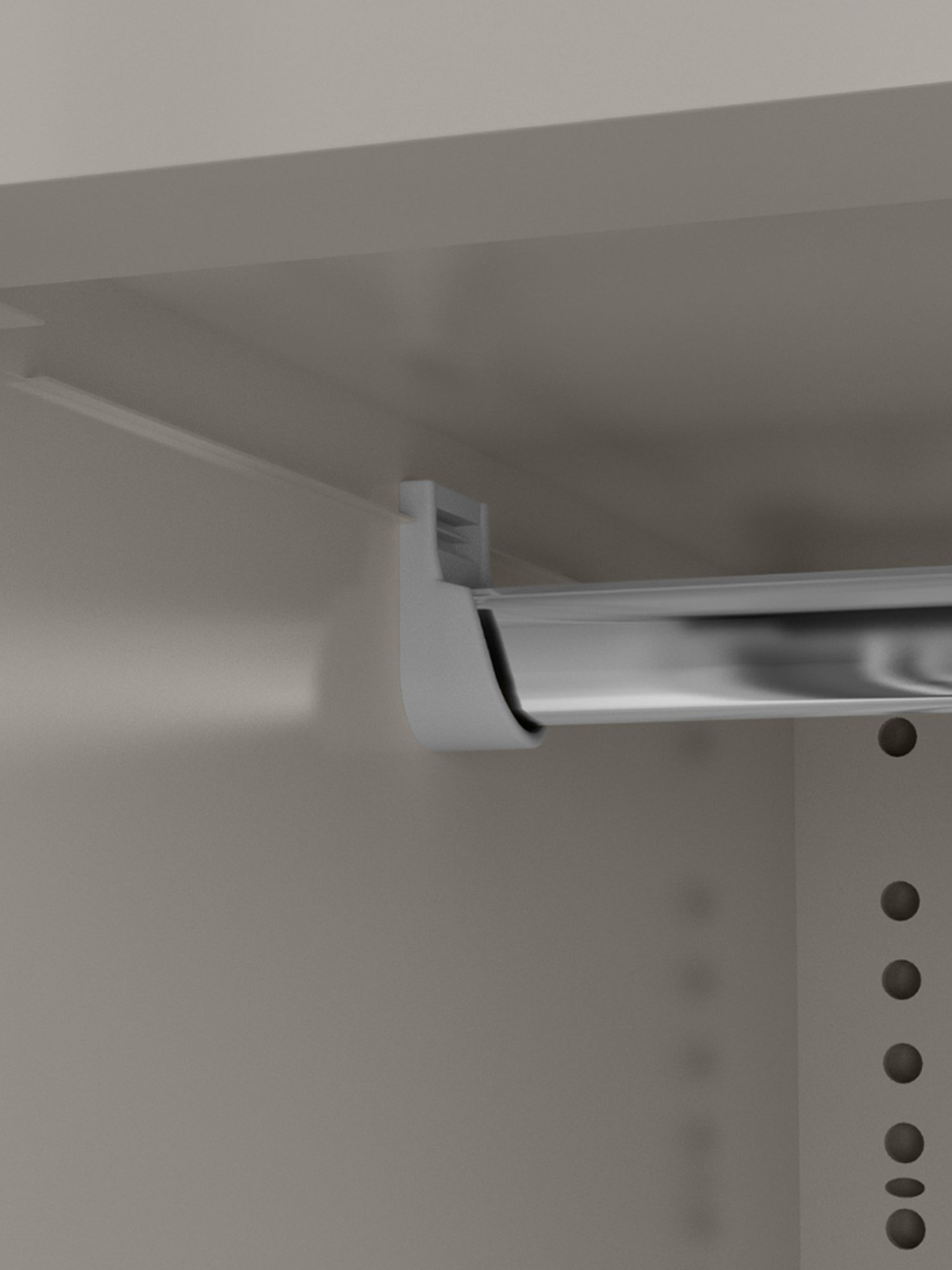 Godrej Interio Slimline 3-Door Steel Almirah, Purple (1-Year Warranty, 1 Locker, 2 Drawers,OHU)