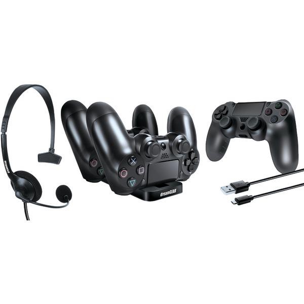 dreamGEAR Player's Kit for Sony PS4 - Black