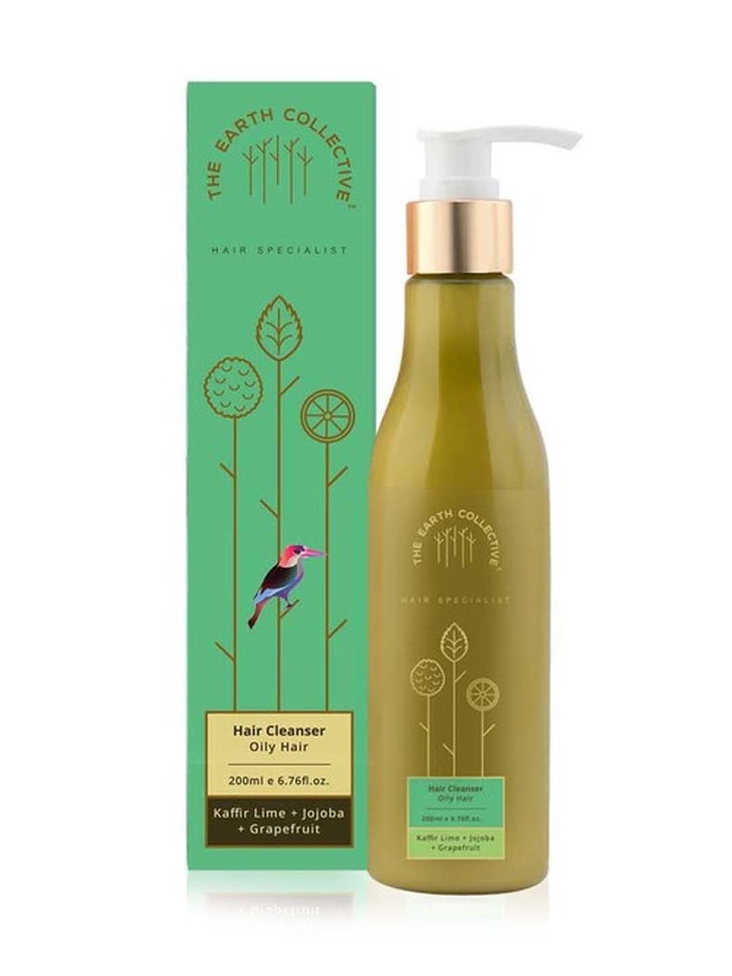The Earth Collective Oily Hair Cleanser - 200 ml