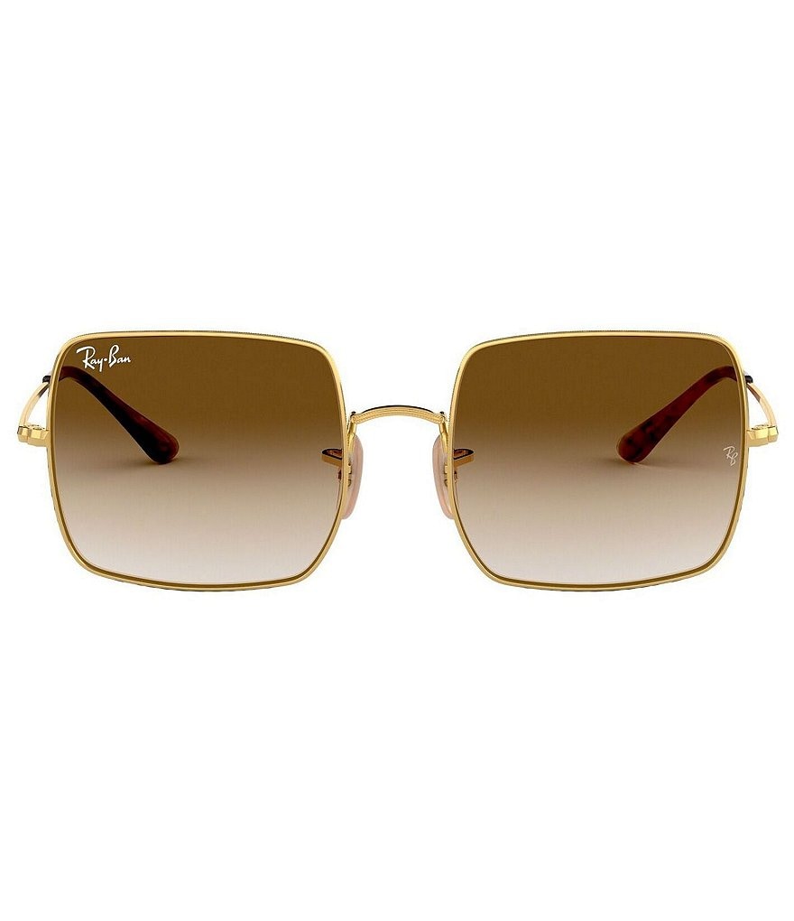 Ray-Ban Unisex Oversized Rectangle Gradient Lens Sunglasses