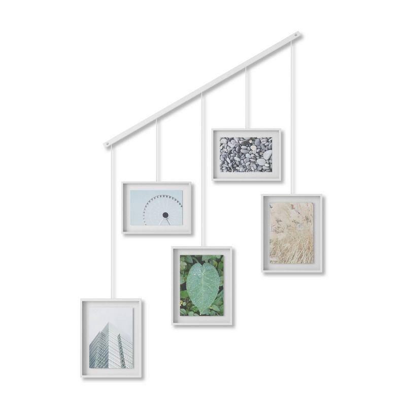 Exhibit Gallery Multiple Images Display Frame White - Umbra