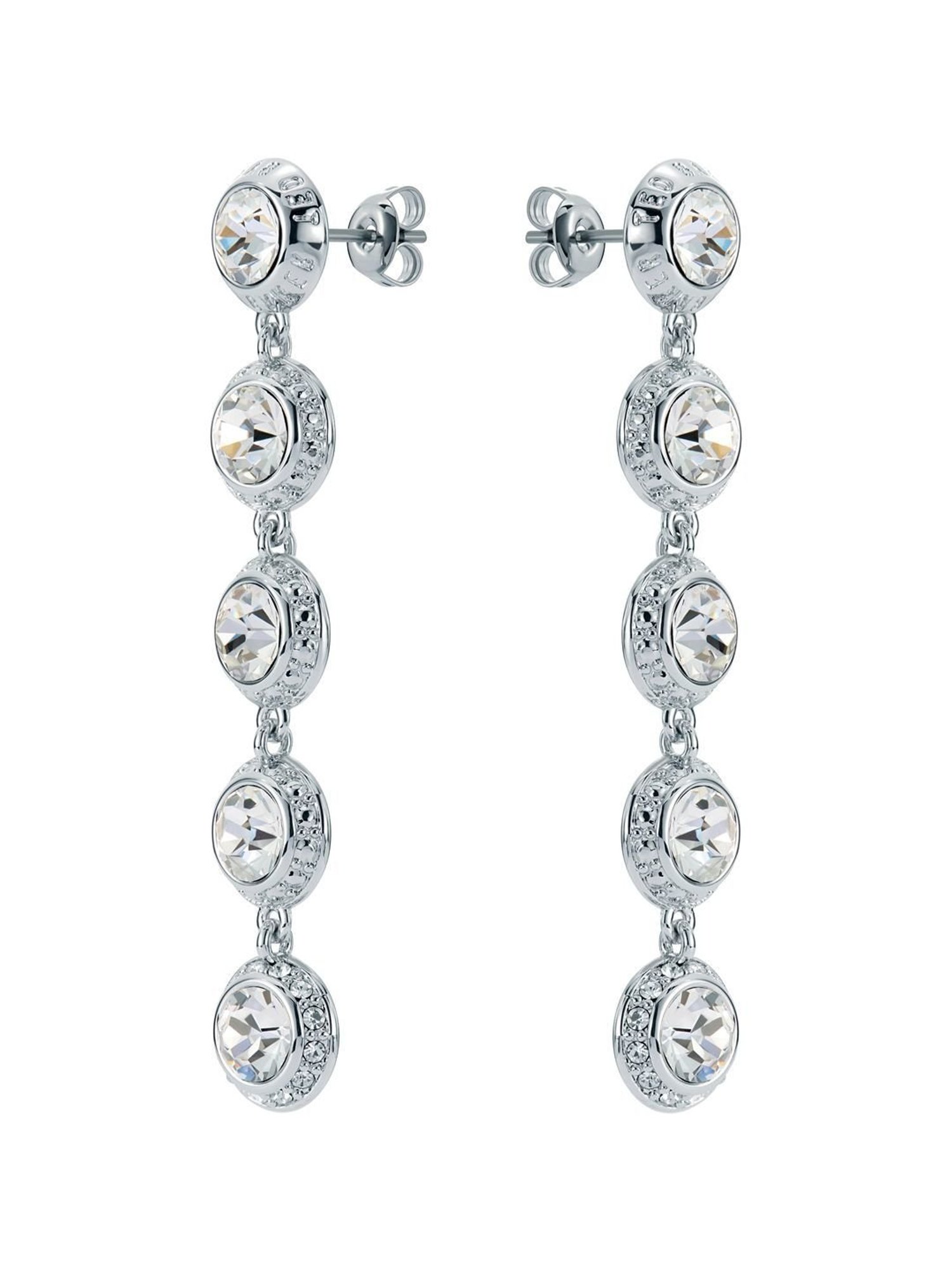 Ted Baker SORELLA: Solitaire Sparkle Crystal Long Drop Earrings
