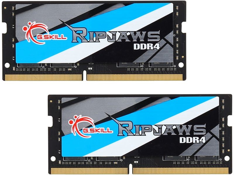G.SKILL Ripjaws SO-DIMM 8GB 260-Pin DDR4 SO-DIMM DDR4 3200 (PC4 25600) Laptop Memory Model F4-3200C18S-8GRS