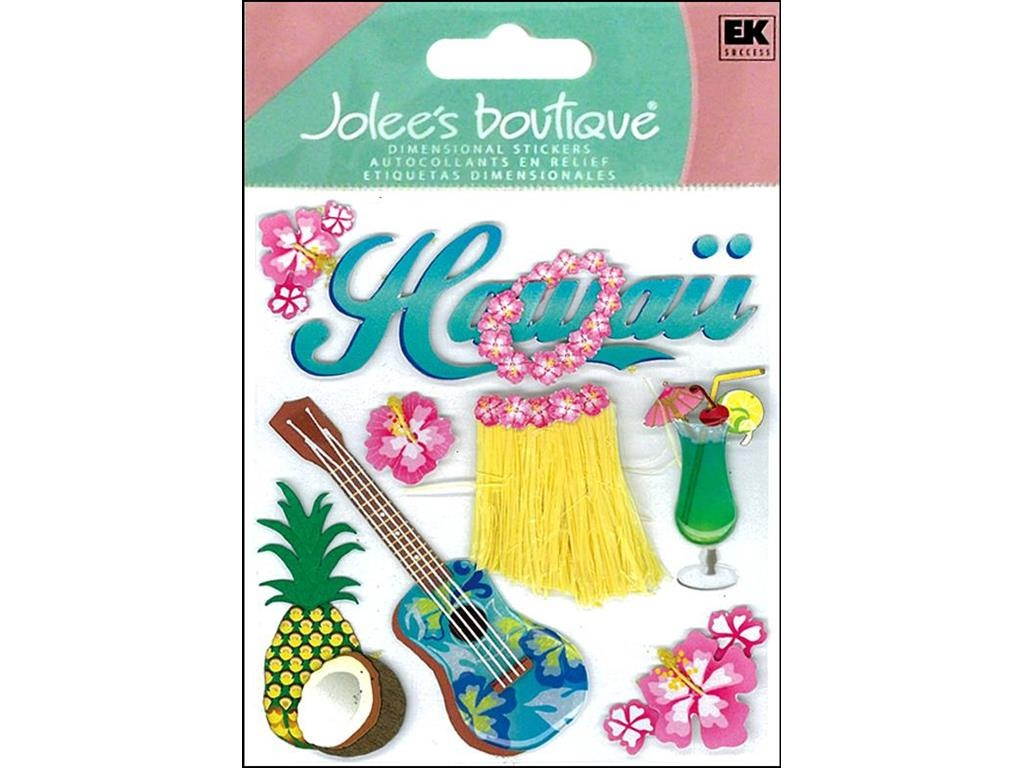 Jolee's Boutique Dimensional Destination Stickers-Hawaii