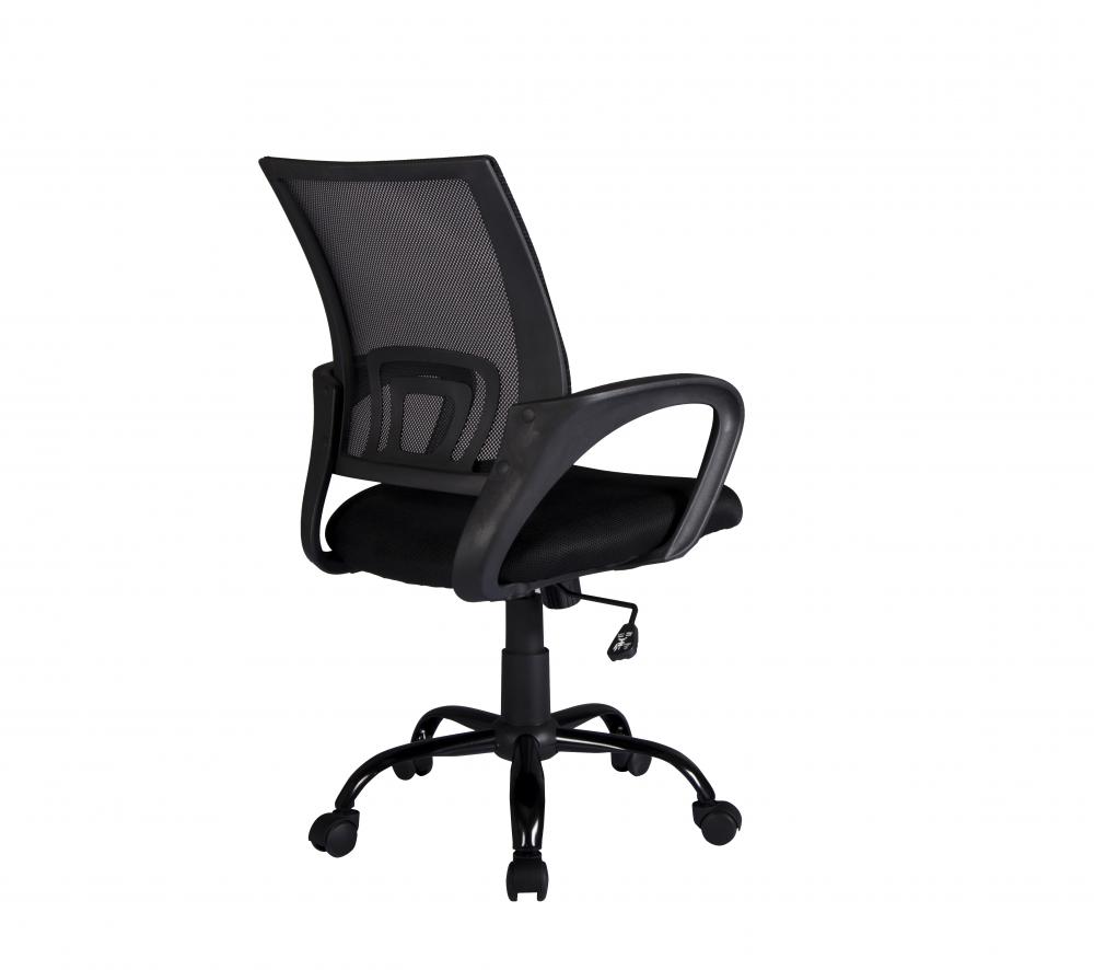 Black Ergonomic Mesh Computer Office Desk Midback Task Chair w/Metal Base