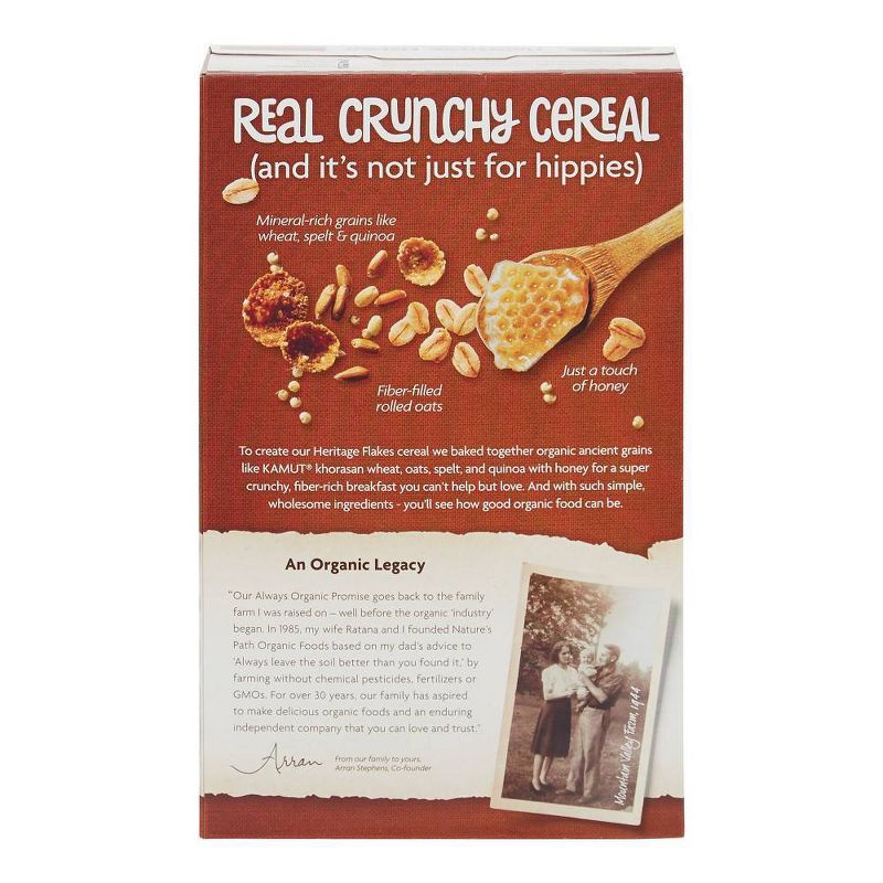 Nature's Path Heritage Flakes Breakfast Cereal - 13.25oz
