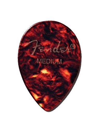 fender 358 shape classic celluloid picks 72 pack for electric guitar, acoustic guitar, mandolin, and bass, medium, 1/2 gross